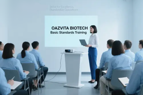 OAZVITA BIOTECH Holds Basic Standards Training to Enhance Non-Production Staff Competence